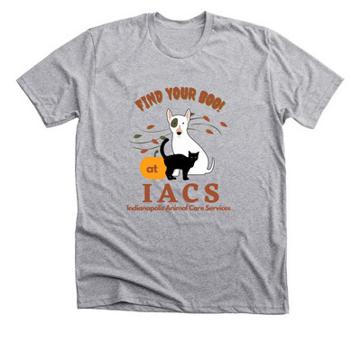 Find Your Boo!, a Athletic Heather Premium Unisex Tee