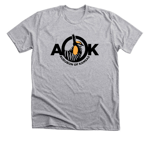 Audubon of Kansas T-shirt, a Athletic Heather Premium Unisex Tee