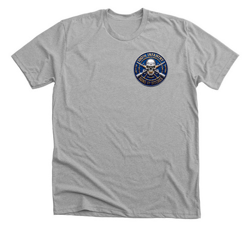 S.O.B ARMOR&nbsp;, a Athletic Heather Premium Unisex Tee