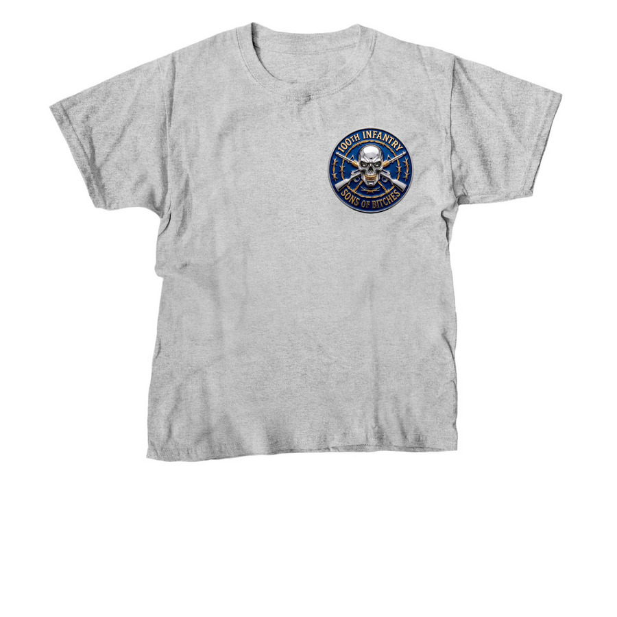 S.O.B ARMOR&nbsp;, a Sport Grey Youth Unisex Tee