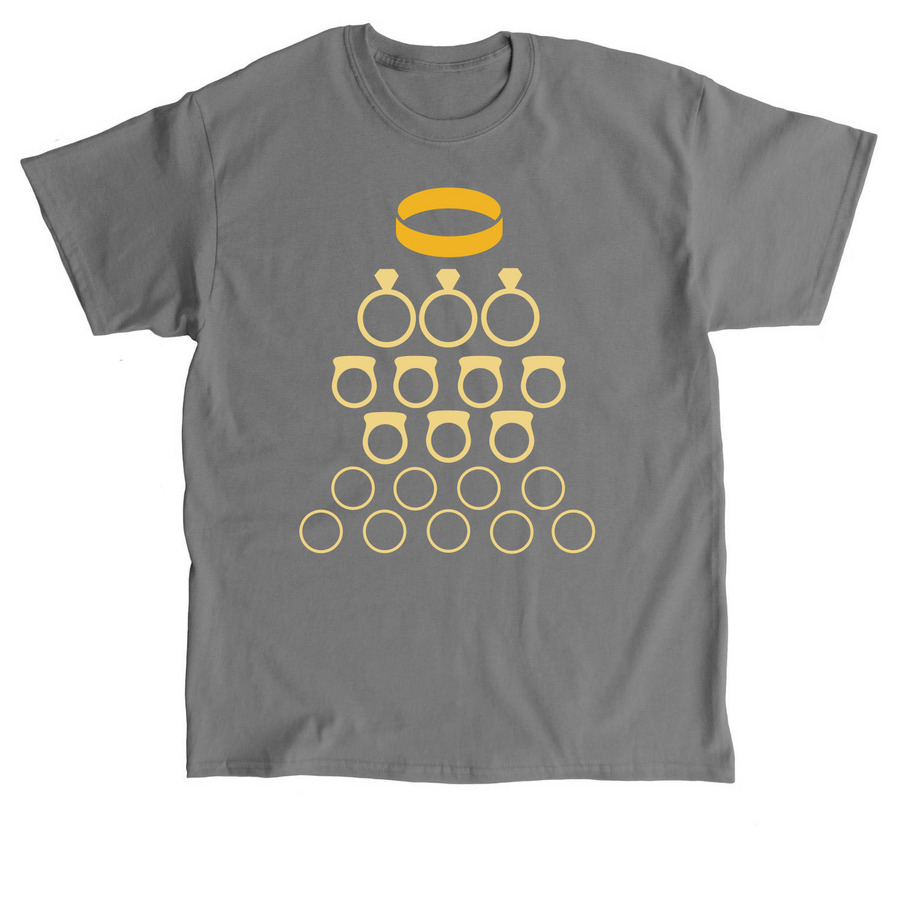 The Rings, a Charcoal Classic Unisex Tee