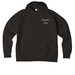 The Way It Is Hoodie, a Deep Black Allmade Organic CVC Pullover Hoodie