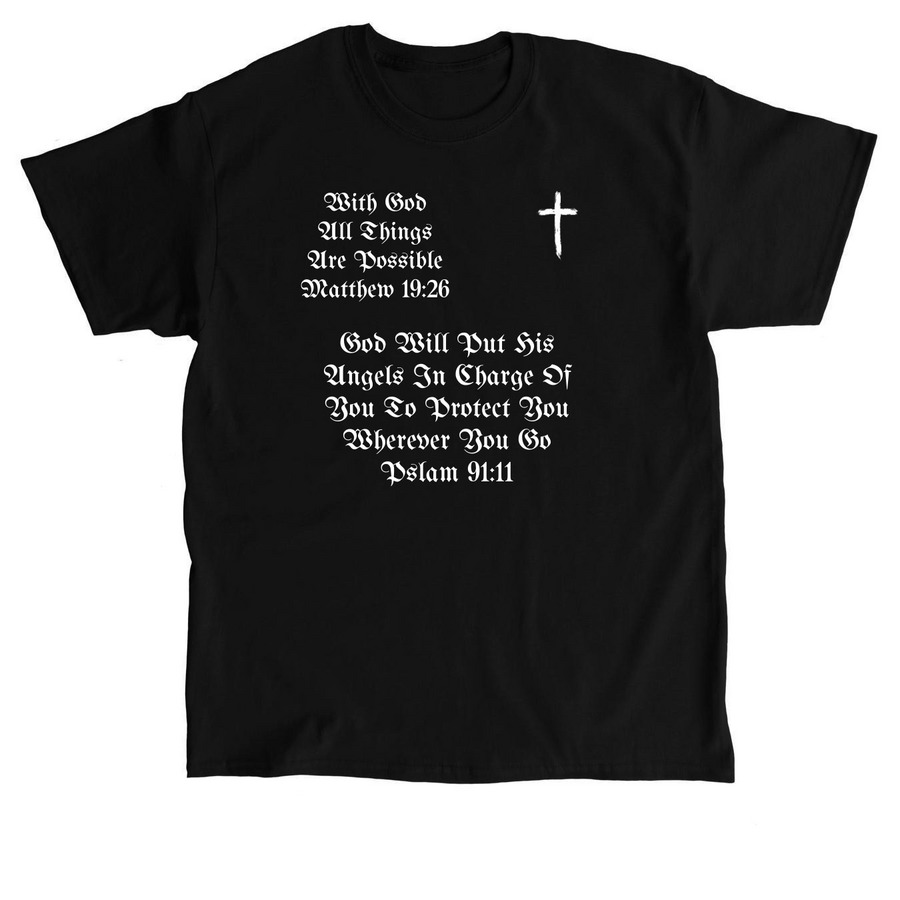 God, a Black Classic Unisex Tee