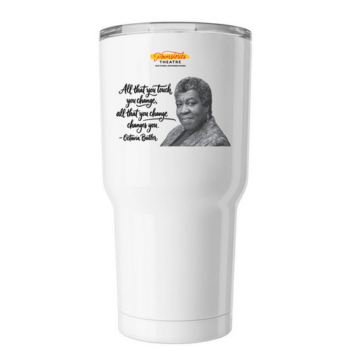 Women Change the World, a White Insulated Tumbler