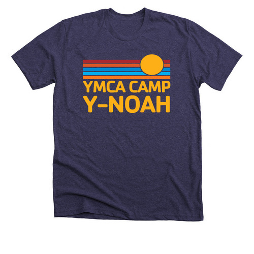 Retro-Inspired Tee, a Heather Lapis Premium Unisex Tee