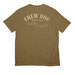 Crew Dog Antics Shirt Collection KC135/KC46, a Coyote Brown All-American Unisex Tee (back-view)