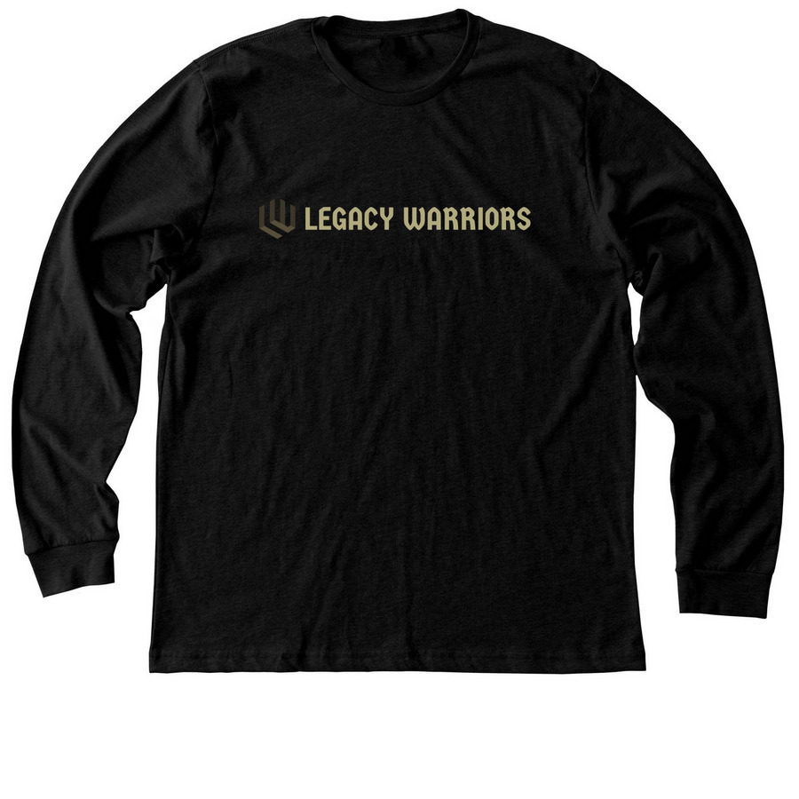 Tees - Black, a Black Heather Premium Long Sleeve Tee
