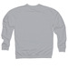 Walden's Puddle Logo, a Grey Heather Midweight Crewneck Sweatshirt (back-view)