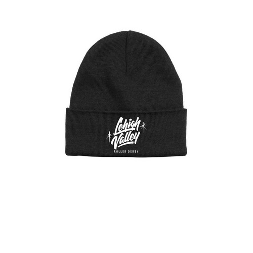 Beanies! White Logo, a Black Printed Base Camp Beanie