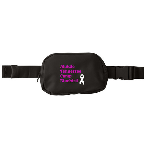 Camp Belt Bag, a Deep Black Matte Hip Pack