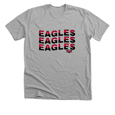 Eagles Pride Spirit Wear, a Athletic Heather Premium Unisex Tee