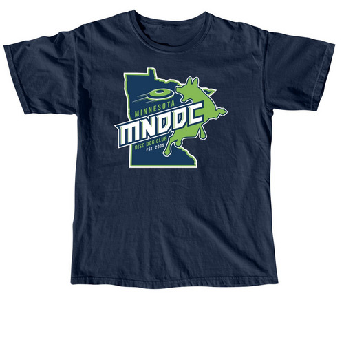 MNDDC Official, a True Navy Comfort Colors Unisex Tee