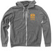 Binc Sweatshirt, a Deep Heather Zip Up Hoodie