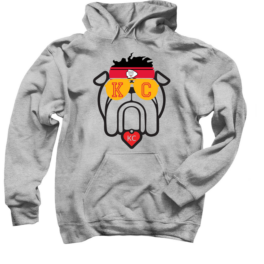 Pawtrick?s Shirt, a Sport Grey Pullover Hoodie