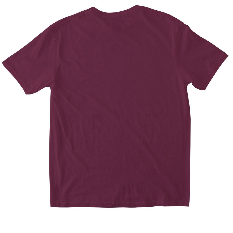 COWW 2026 Tops, a Maroon Softstyle Cotton Tee (back-view)