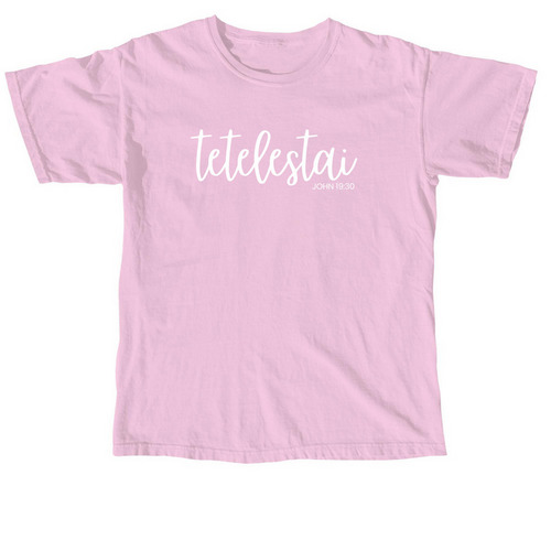 Tetelestai, a Blossom Comfort Colors Unisex Tee