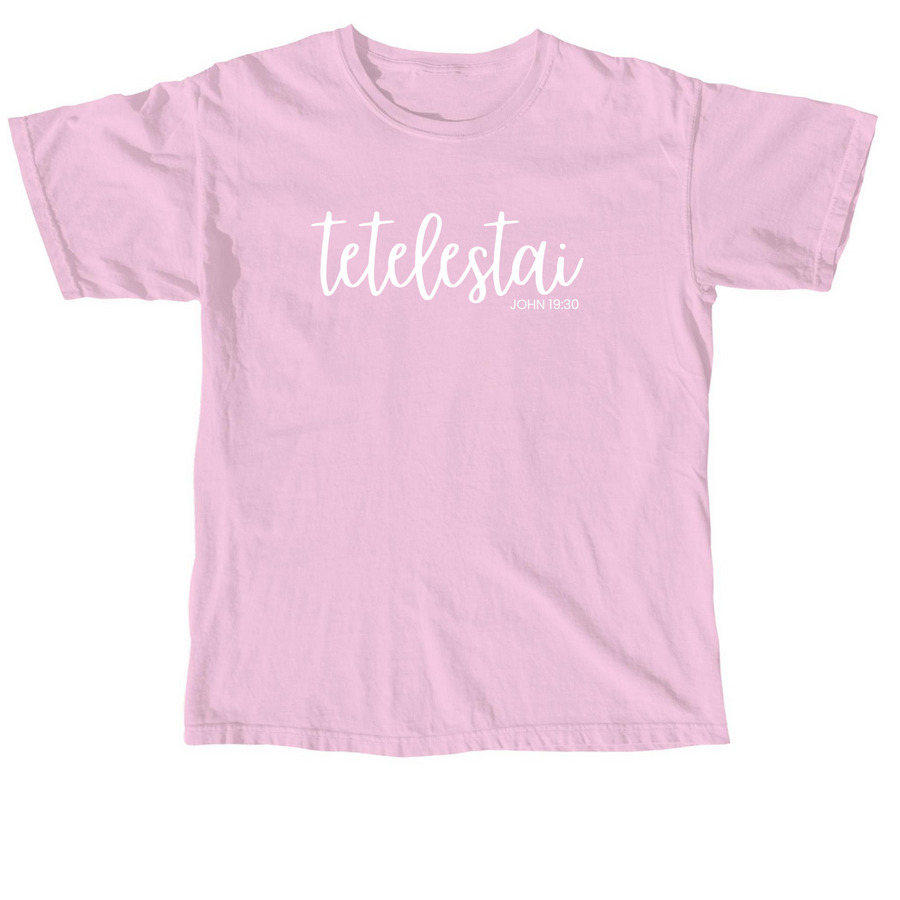 Tetelestai, a Blossom Comfort Colors Unisex Tee