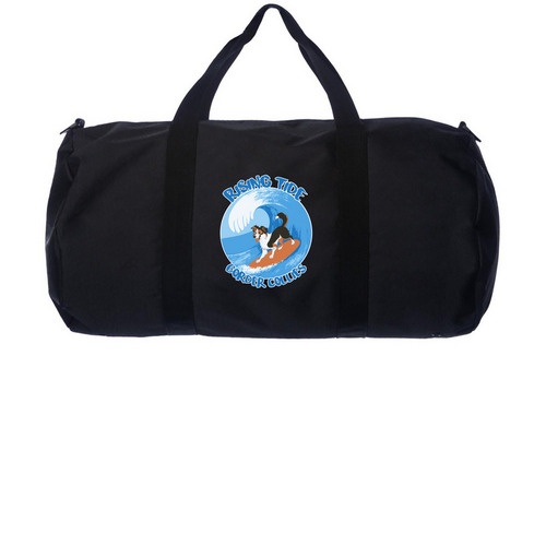 Rising Tide Border Collies - Duffel Bag, a Black Day Tripper Duffel Bag