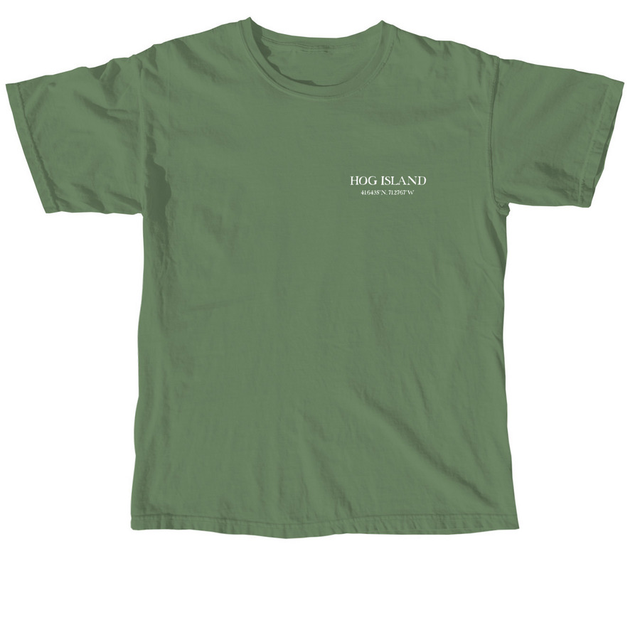 Hog Island Simple Life Lapel, a Hemp Comfort Colors Unisex Tee