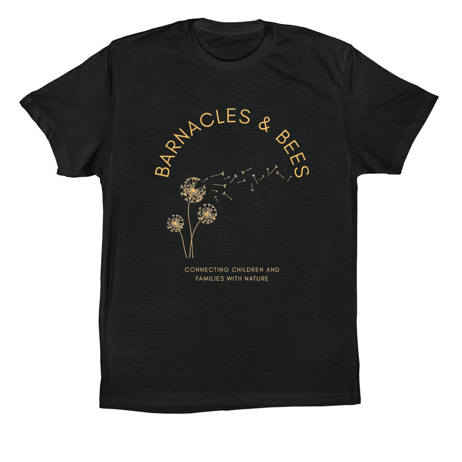 Dandelion, a Vintage Black Premium Cotton Tee