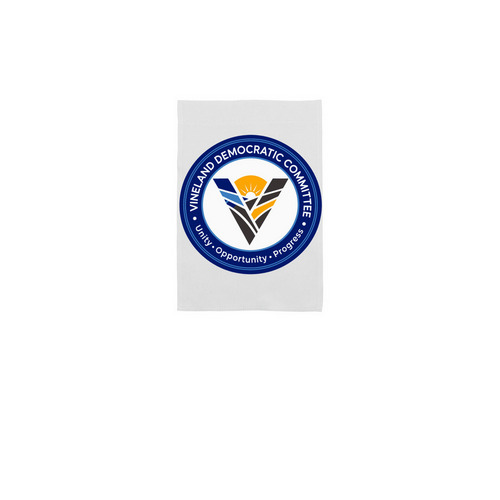 VDC Flags, a White 12" x 18" Yard Flag