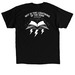 West Side Books Wit and Lightning, a Black Classic Unisex Tee (back-view)