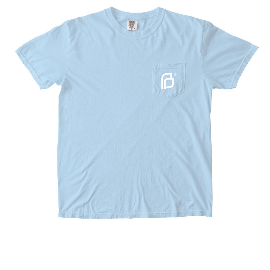 Support Your Local Planned Parenthood&nbsp;, a Chambray Comfort Colors Pocket Tee
