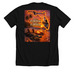 Cool Florida Shirt, a Solid Black Blend Premium Unisex Tee (back-view)
