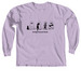 The Boo Crew, a Orchid Comfort Colors Long Sleeve Tee