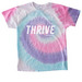 We Deserve to Thrive, a Unicorn Classic Tie Dye Tee
