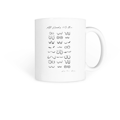 Boobs, a White Coffee Mug