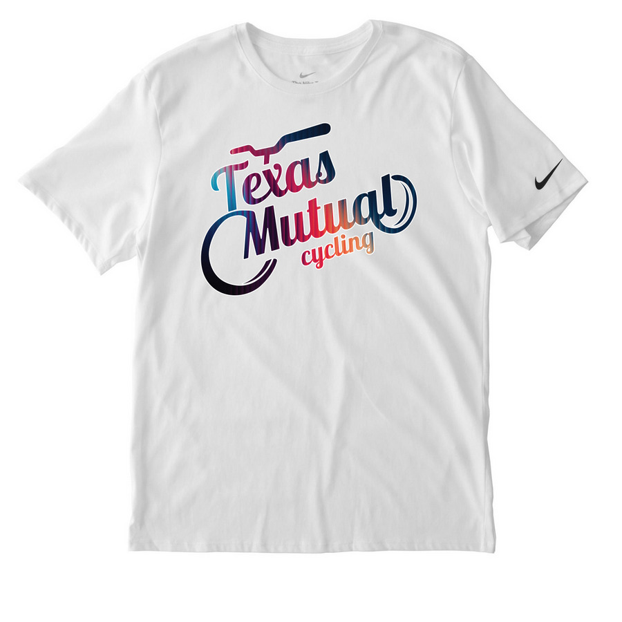 Nike Dri-FIT Jersey Blend Performance Tee, a White Nike Dri-FIT Jersey Blend Performance Tee