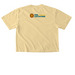 Sol Woman (Rust), a Butter Comfort Colors Boxy Tee (back-view)