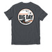 NBC Big Day Apparel, a Terrain Grey Allmade Organic Cotton Unisex Tee (back-view)