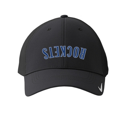 Rockets Hat, a Anthracite Printed Nike Dri-FIT Legacy Performance Cap