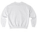 Kleypas Bouquet - Rainbow, a White Stanley/Stella Ledger Dry Crewneck Sweatshirt (back-view)
