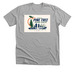 Pine tree 2 side&nbsp;, a Athletic Heather Premium Unisex Tee