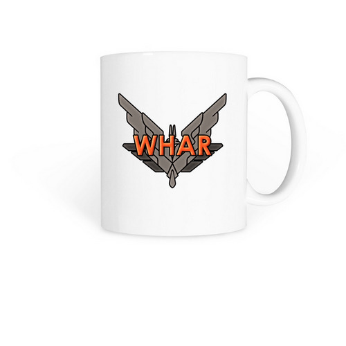 Whar coffee mug, a White Coffee Mug