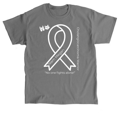 Team Megan Fundraiser, a Charcoal Classic Unisex Tee