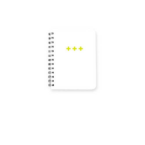 +++ Notebook, a White Spiral Notebook