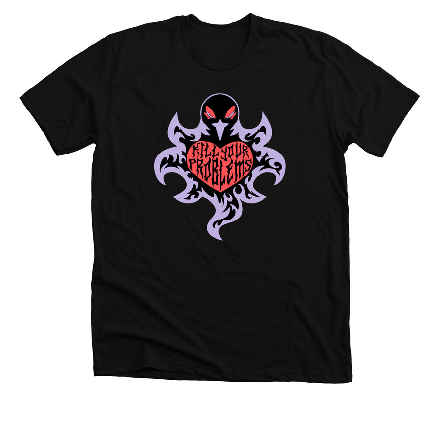 Robinmon (dark), a Solid Black Blend Premium Unisex Tee