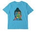 Discover Buddha in Oneself, a Aqua Blue Stanley/Stella Unisex Creator 2.0 Tee