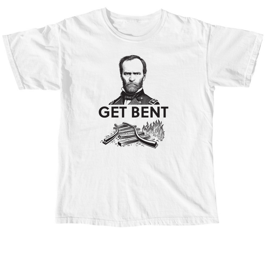 General Sherman's neckties, a White Comfort Colors Unisex Tee