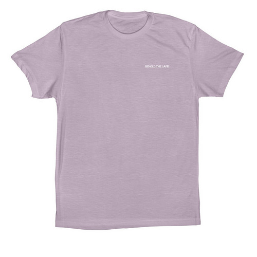 Behold The Lamb, a Light Violet Premium Cotton Tee