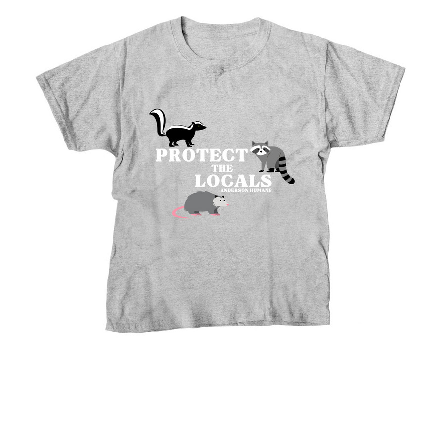 Protect the Locals, a Sport Grey Youth Unisex Tee