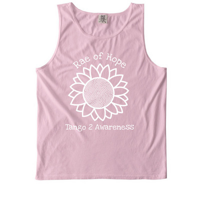 Rae of Hope-Tango2 Awareness&nbsp;, a Blossom Comfort Colors Tank Top