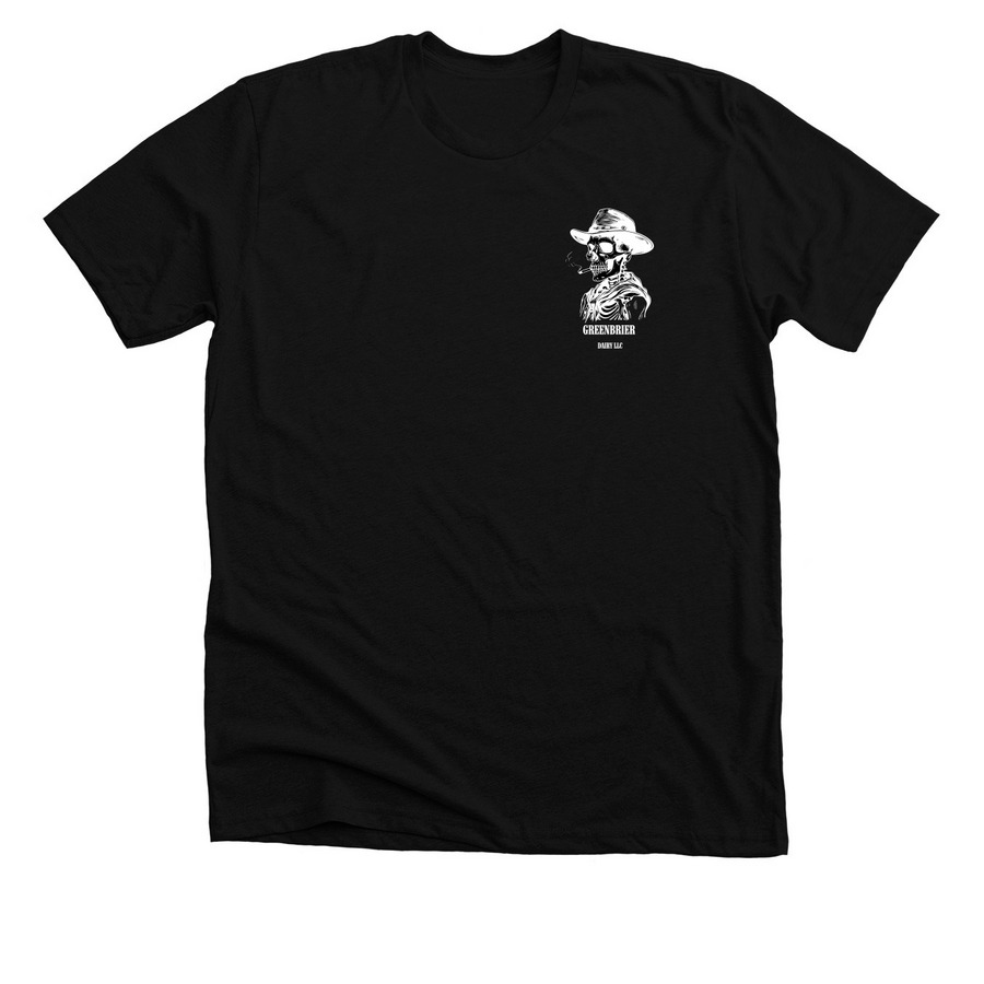 Cowboy Killer, a Solid Black Blend Premium Unisex Tee