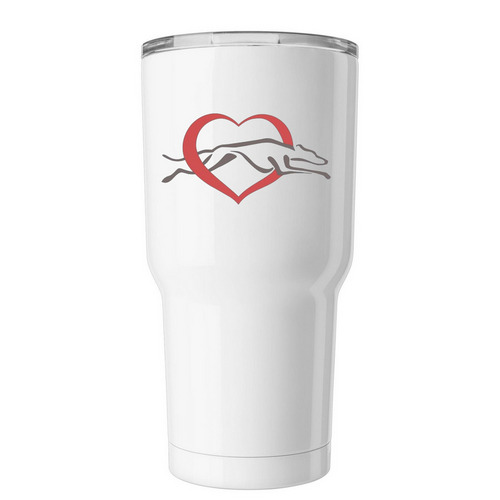 GreyHeart SWAG&nbsp;, a White Insulated Tumbler