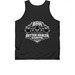 BHH Apparel&nbsp;, a Black Classic Unisex Tank Top (back-view)