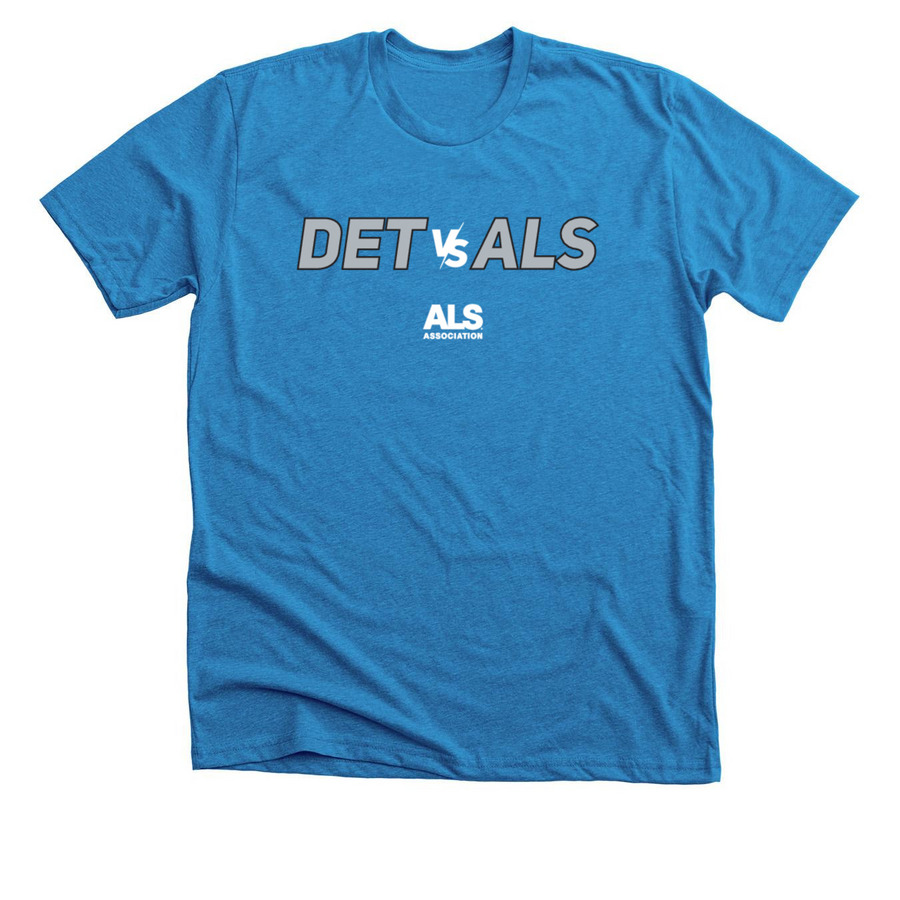 DET vs ALS, a Neon Blue Premium Unisex Tee